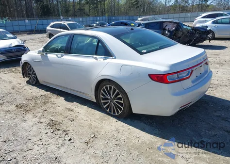 2017 Lincoln Continental Select z USA, uszkodzony, nr VIN 1LN6L9SK1H5636456